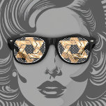 Gold Star of David Bar Mitzvah Retro Sunglasses<br><div class="desc">Designs by Umua. Printed and shipped by Zazzle or their partners.</div>