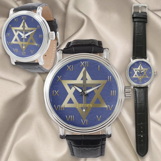 Gold Star of David With Brown Cross Watch (Creator Uploaded)