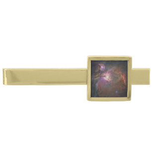 Gold Star of Orion Constellation Orion Nebula Finish Tie Bar