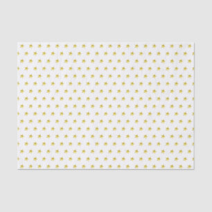 Gold star pattern metallic stylish chic tissue paper