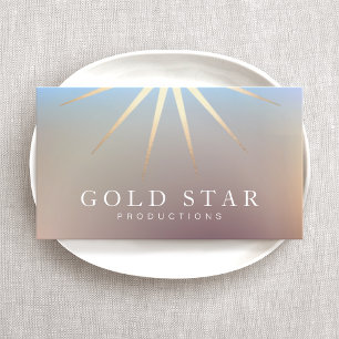Gold Star  Professional Business Card