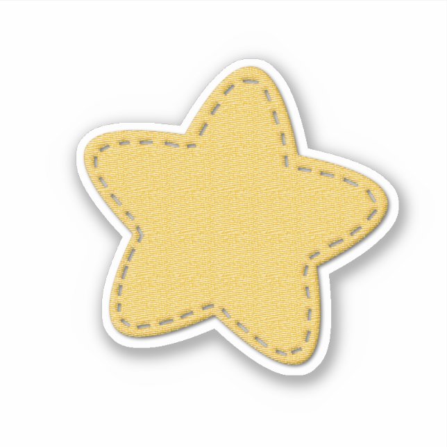 Gold Star Sticker (Front)