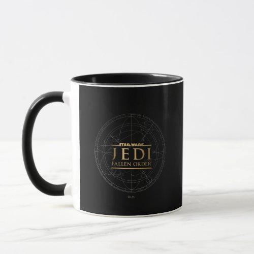 Gold Star Wars Jedi Fallen Order Mug