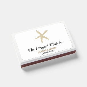 Gold Starfish Nautical Beach The Perfect Match