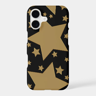 Gold Stars iPhone 17 Case