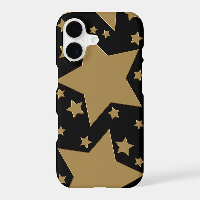 Gold Stars Case-Mate iPhone Case (Back)