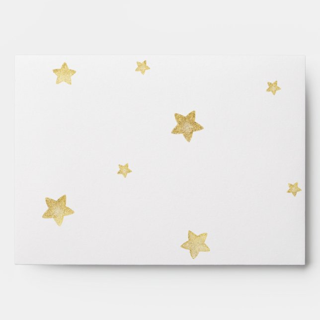 Gold Stars Envelope (Front)