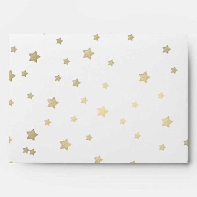 Gold Stars Envelope (Front)