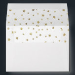 Gold Stars Envelope<br><div class="desc">Gold stars</div>