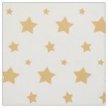 Gold Stars Fabric