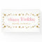 Gold Stars Happy Birthday