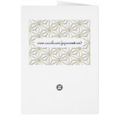 gold stars light cards (Back)