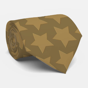 Gold Stars Neck Tie