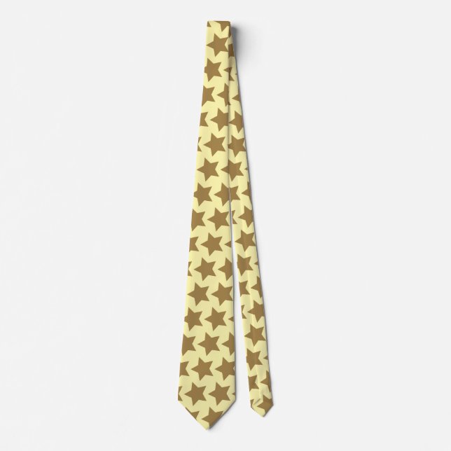 Gold Stars Neck Tie (Front)