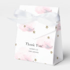 Gold Stars & Pink Clouds Baby Shower Gift Box