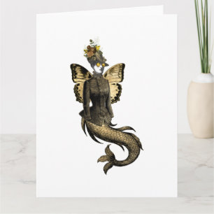 Gold SteamPunk Series Design 7 Card