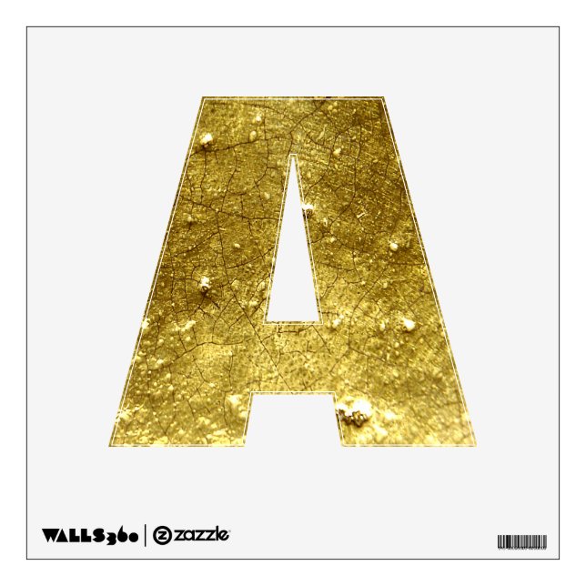 Gold stone A Wall Decal (Front)