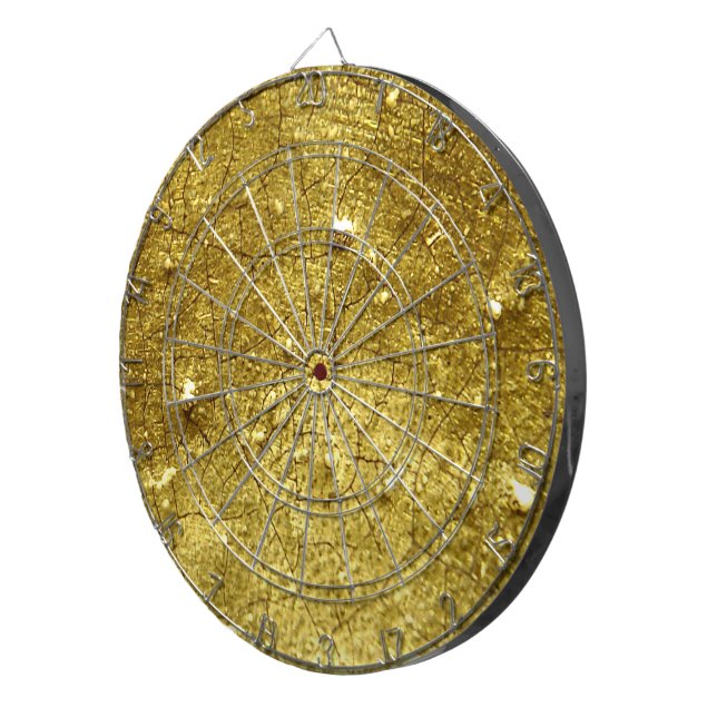 Gold stone dart board (Front Right)