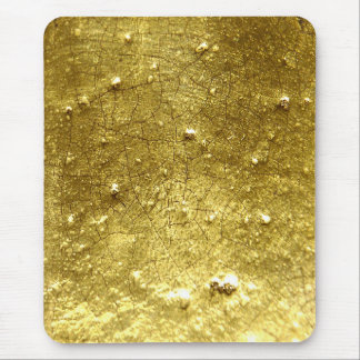 Gold stone mouse pad