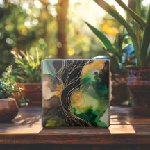 Gold Strand Abstract