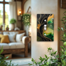 Gold Strand Abstract