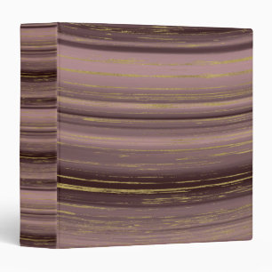 Gold strands 3 ring binder