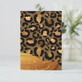 Gold Stripes on Metal Glamour Cheetah Skin (Standing Front)