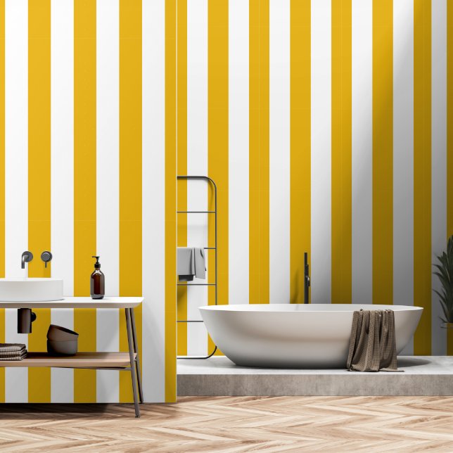 Gold Stripes wallpaper Wallpaper (Bathroom)