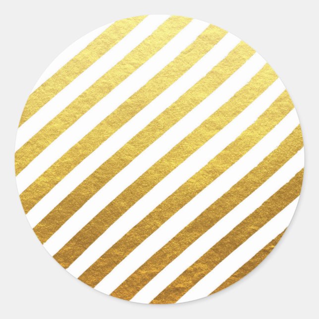 Gold Strips sticker (Front)