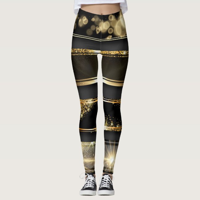 Gold Style Leggings (Front)