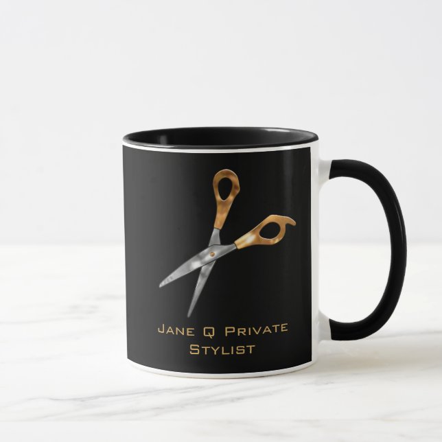 Gold Stylist Custom Mug (Right)