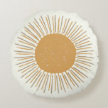 Gold sun boho pillow dorm decor, nursery decor