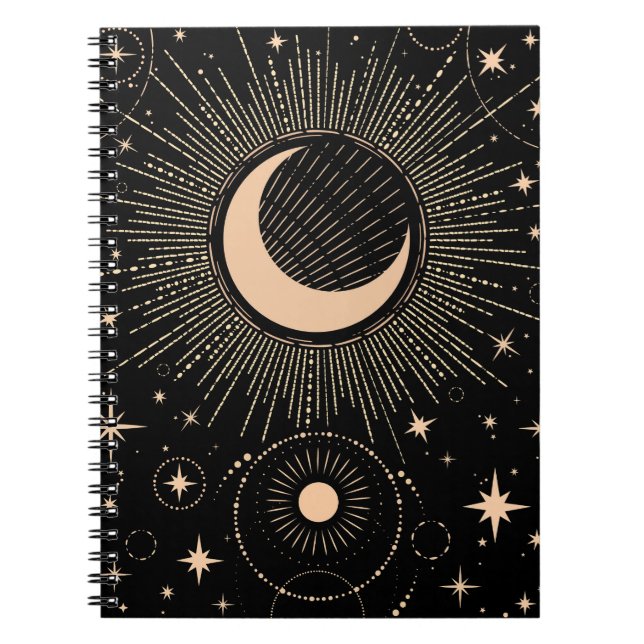 Gold sun notebook (Front)