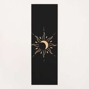 Gold Sun Yoga Mat