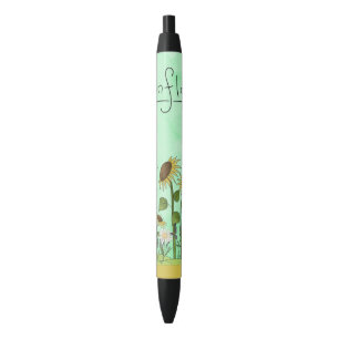 Gold Sunflower Yellow Country Prims Summer Autumn Pen