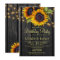 Gold sunflowers rustic barn wood birthday party
