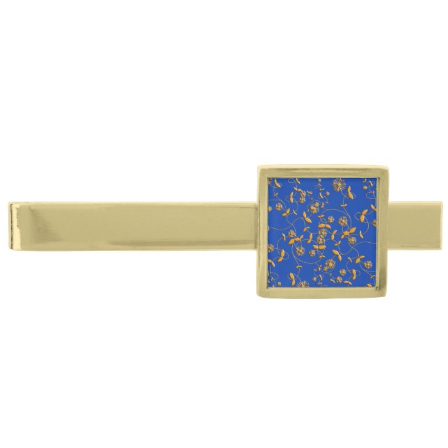 Gold Swirls Tie Bar (Front)