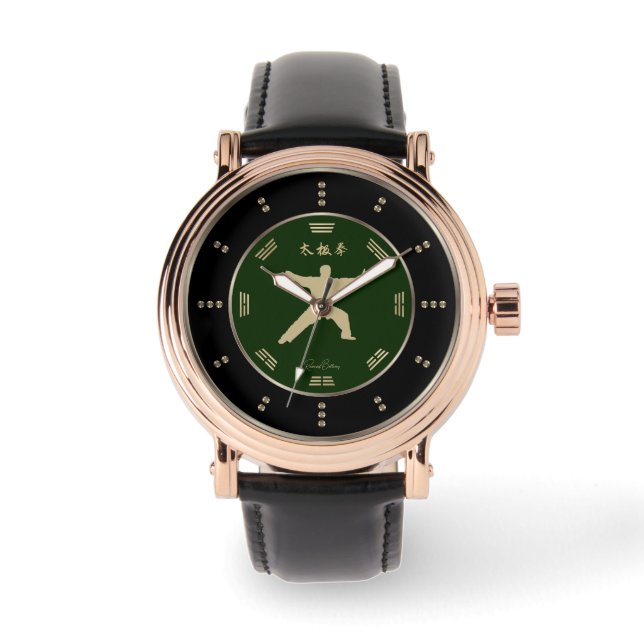 Gold Tai Chi Luxury Watch (Front)