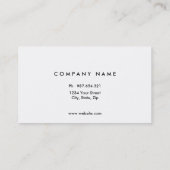 Gold, Teal Glitter, Black & White Chevron Pattern Business Card (Back)