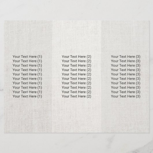 Gold & Teal Lotus Flower Mandala Elegant Trifold (Back)