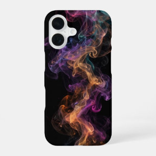 Gold Teal Magenta Purple Orange iPhone Case