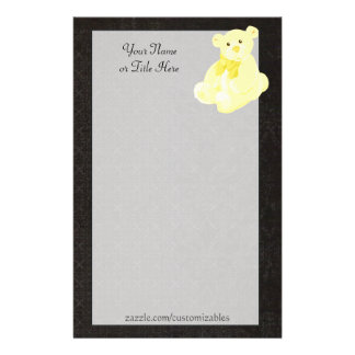 Teddy Bear Stationery | Zazzle