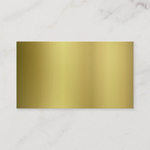 Gold Template Back Customize Business Card