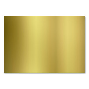 Gold Template Back Customize Table Number
