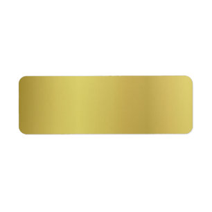 Gold Template Customize Label
