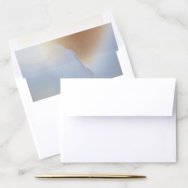 Gold Texture  Envelope Liner (Desk)