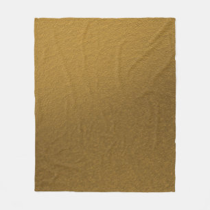 Gold texture shiny golden elegant fleece blanket