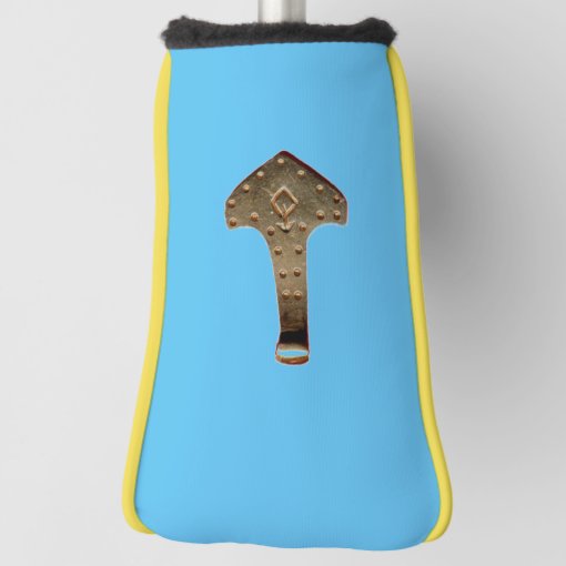 Gold Thor Hammer golf club putter cover Zazzle