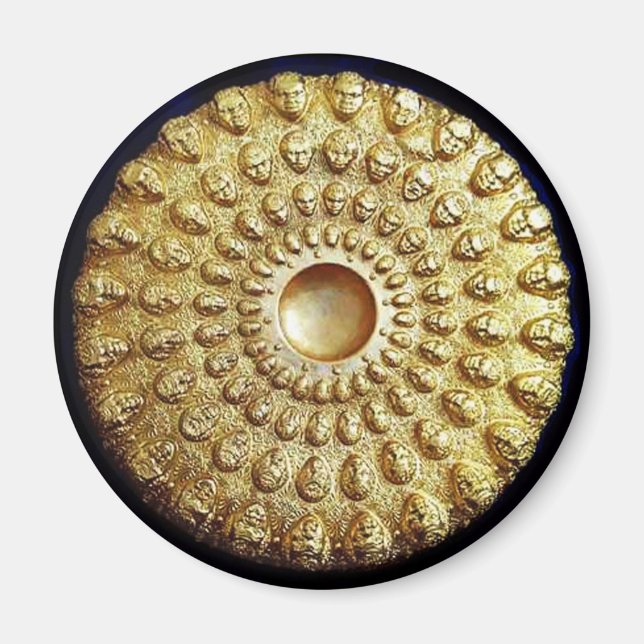 GOLD THRACIAN DISC MAGNET (Front)