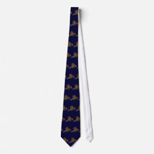 Gold Tiger Tie